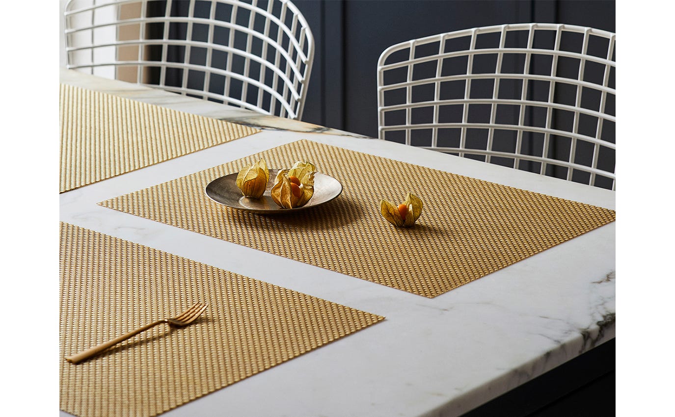 Even Stripe Shag Mat In Mineral Chilewich Vinyl Rug Outdoor Mat
